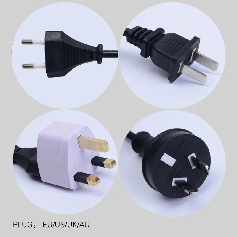 

2019 Professional Electric Hair Straightener Comb Hair Brush Straightening Irons EU/ US/ UK/AU Plug