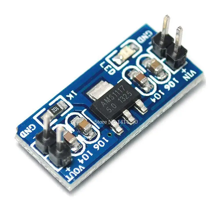 

10 шт., AMS1117, 5 В, модуль источника питания для Arduino