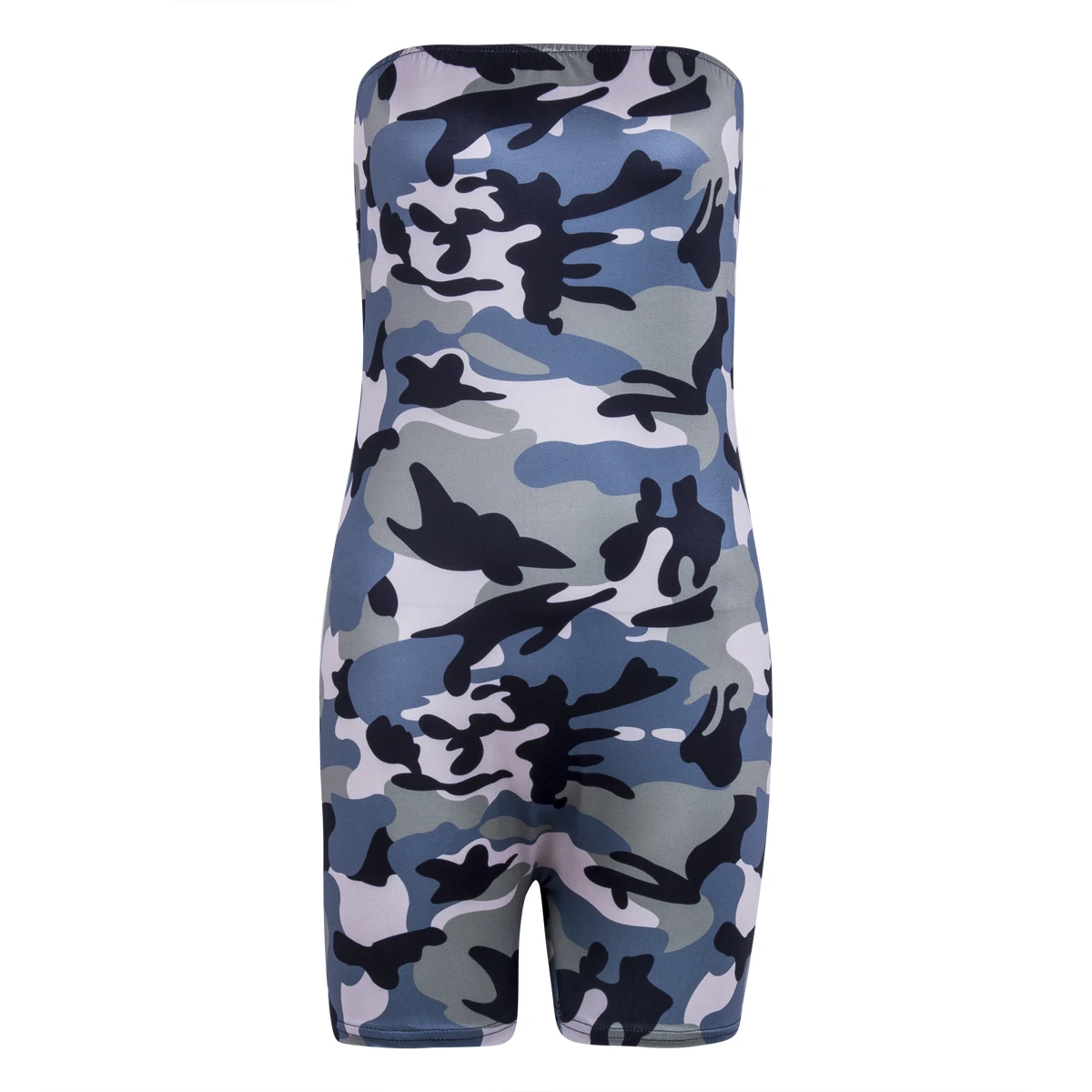 

Sexy Women Sleeveless Solid Bodycon Jumpsuit Romper Short Trousers Casual