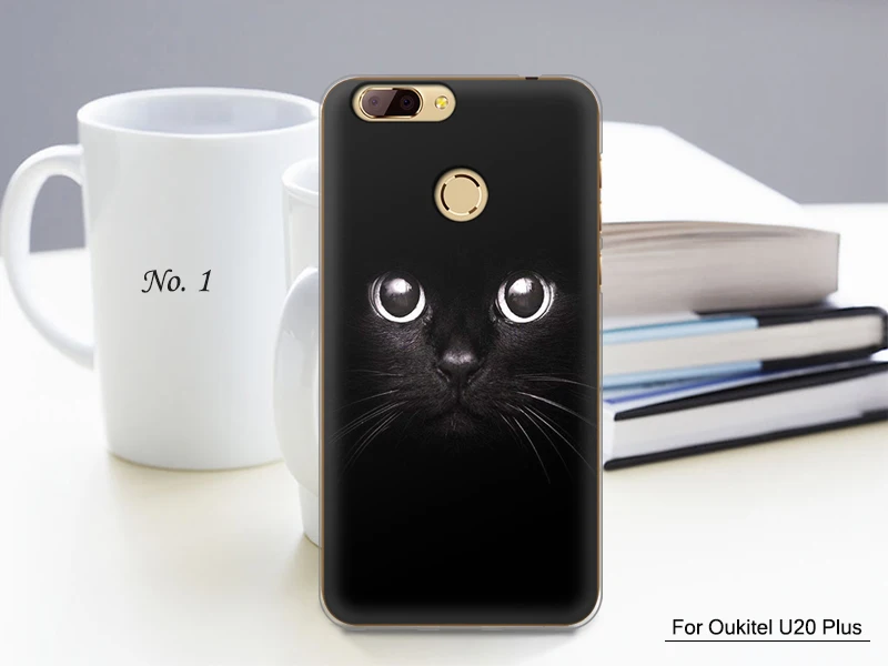 JURCHEN Капа чехол для Oukitel U20 плюс силиконовый чехол ТПУ задняя крышка для Oukitel U20 плюс Чехол для телефона чехол мультяшный милый мягкий 5,5"