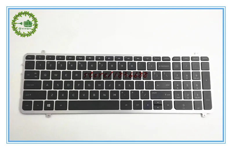 Клавиатура GYIYGY для HP ENVY M6 1000 K 725450 001 с подсветкой|Клавиатуры замены| |