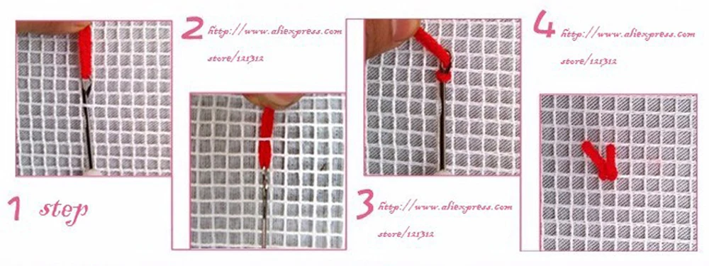 Мультфильм защелки крюк наборы подушек coverhand ремесло вышивка DIY Вязание ручной работы Рукоделие принадлежности