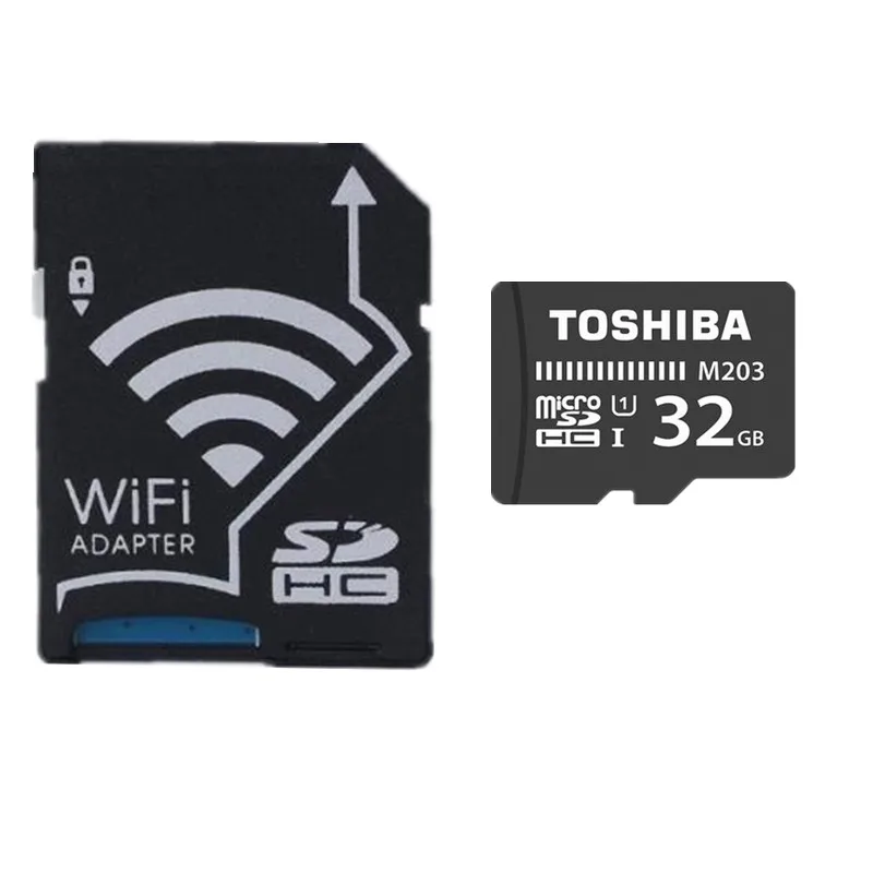 Высокоскоростной адаптер для SD карты с Wi Fi и Micro картой 8 ГБ 16 32 аналогичен карте