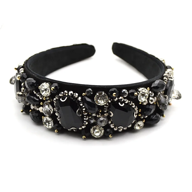 Женская тиара с короной свадебный аксессуар для волос хрустальными бусинами в