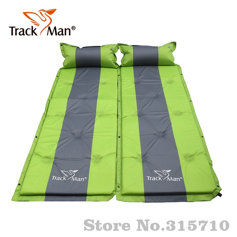 Туристический Самонадувающийся коврик для одного человека с подушкой 3