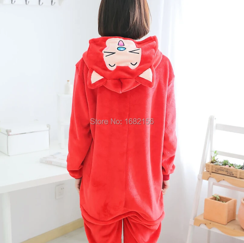 Пижама кигуруми из фланели в стиле аниме|costume adult|cosplay costumeanime onesie |