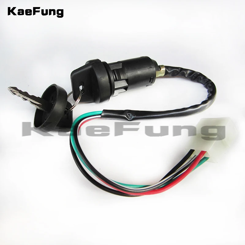 Запчасти для мотоцикла внедорожника ключ зажигания 4 провода подходит 50 куб. См 70