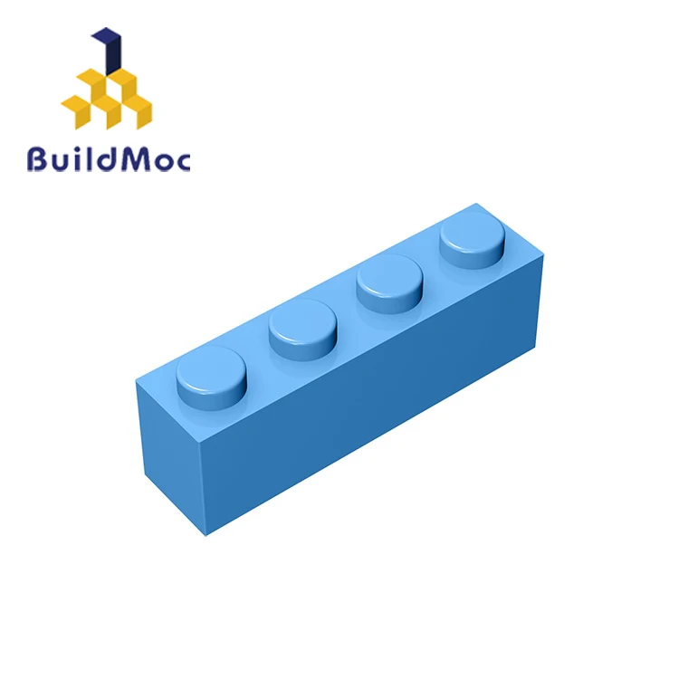 BuildMOC совместимые с сборными элементами кирпич 3010 1x4 для строительных блоков