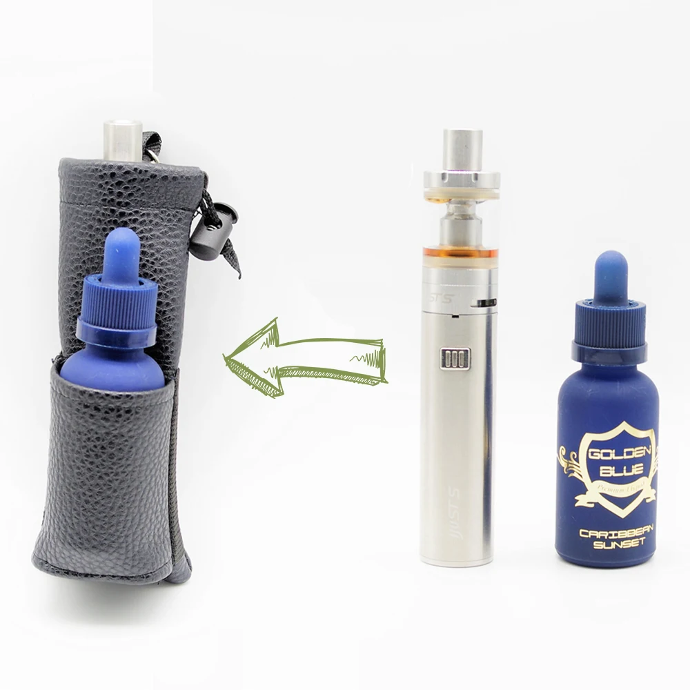 DOTENT электронная сигарета кожаная сумка для переноски паровой Карманный футляр