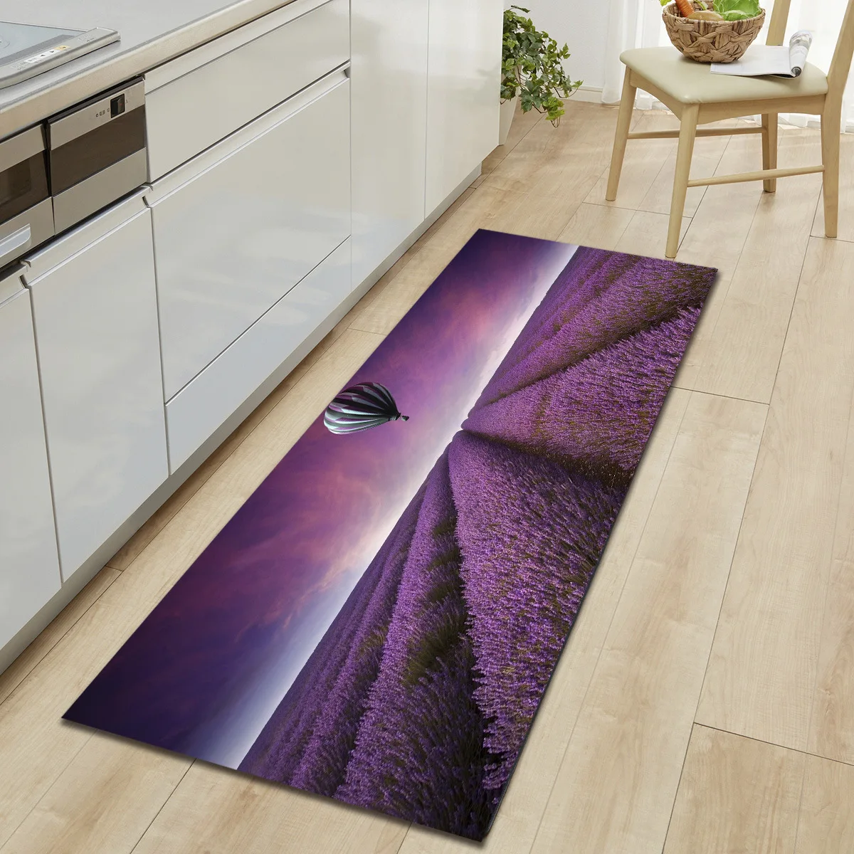 ct2014 Фиолетовый Лавандовый половик с цветочным рисунком кухня пол коврик Carpetd для гостиной ванная комната прикроватный матд Открытый коврик у входной двери - Color: ct2014