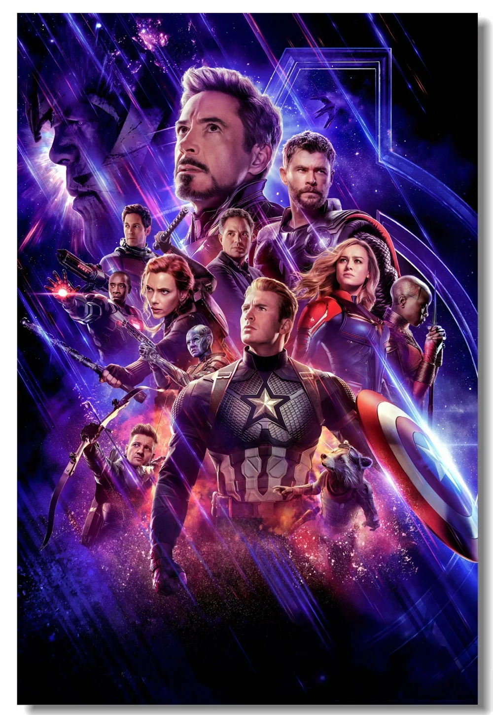 Пользовательские Печать холст Декор Marvel Бесконечность война Endgame плакат