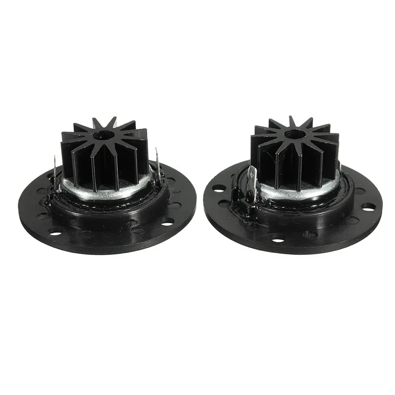 LEORY 2 шт. 6ohm 30 Вт дюйма ABS панель Купол Неодимовый твитер динамик мембрана зубчатый