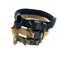 nylon dog collar training dog neck buckle small dog collar tactical length adjustable pet collars pet supplies