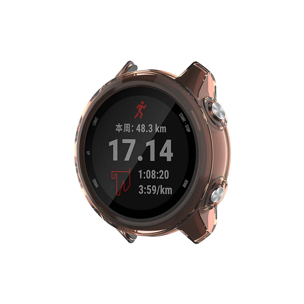 Защитный чехол из ТПУ для наручных часов Garmin forerunner 245/245M 360 градусов защитная