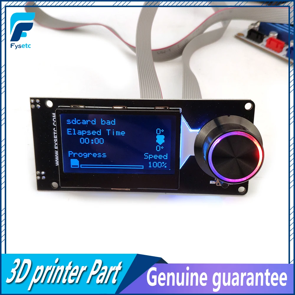 Тип D MINI12864 ЖК экран белый на черном мини 12864 дисплей смарт поддерживает Marlin DIY с SD