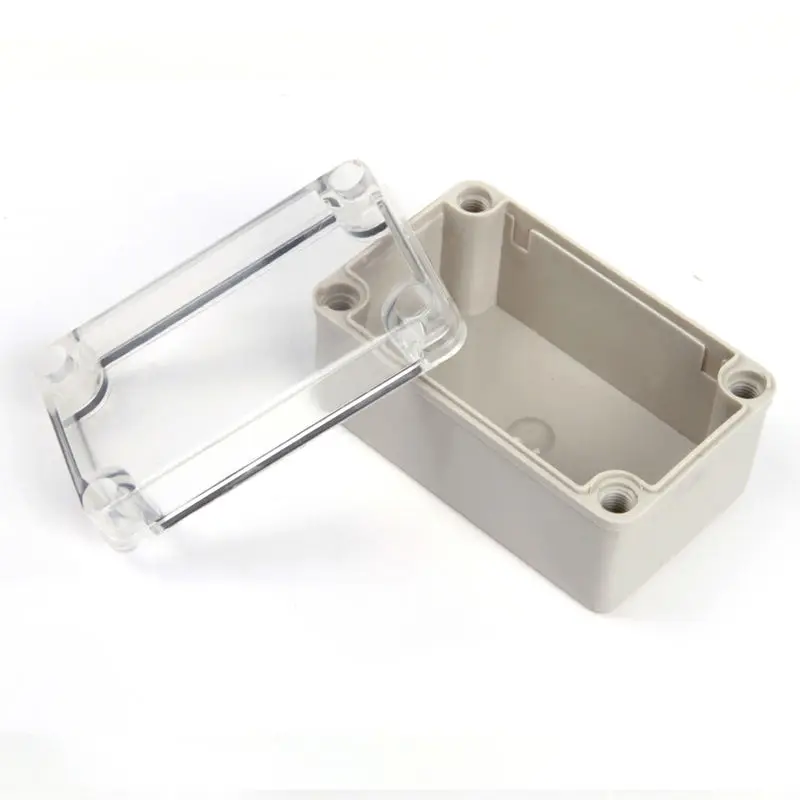 Свободная доставка ABS IP65 внутренне/наружное освещение Изоляционная коррозионно-влагозащищенная прозрачная крышка Электрический распределительный ящик.