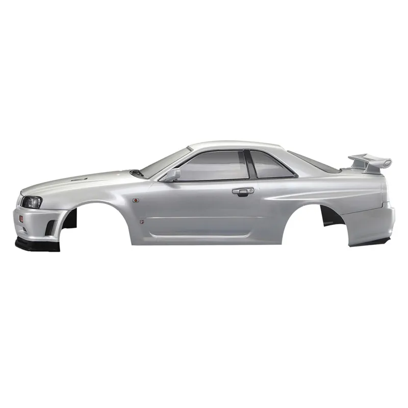 Killerbody NISSAN SKYLINE R34 готовый корпус жемчужно белый для автомобиля RC 1/10