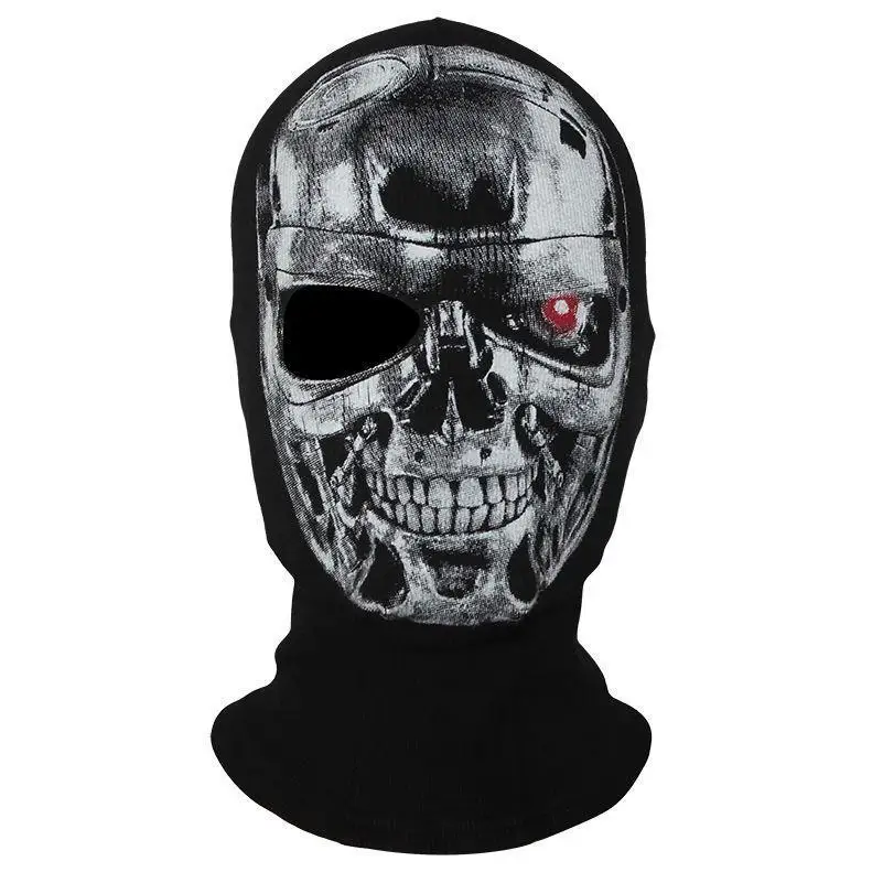Балаклава The Terminator типа 2 маска для косплея капюшон лица Хэллоуин CS Biker|halloween toy|biker