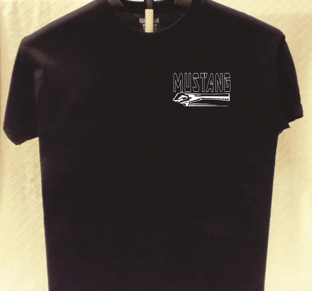 

New 2018 Spring Summer Autumn Men O Neck Short Sleeves Mustang Lover More for Sale Great Gift for A Friend Hip Hop T Shirts