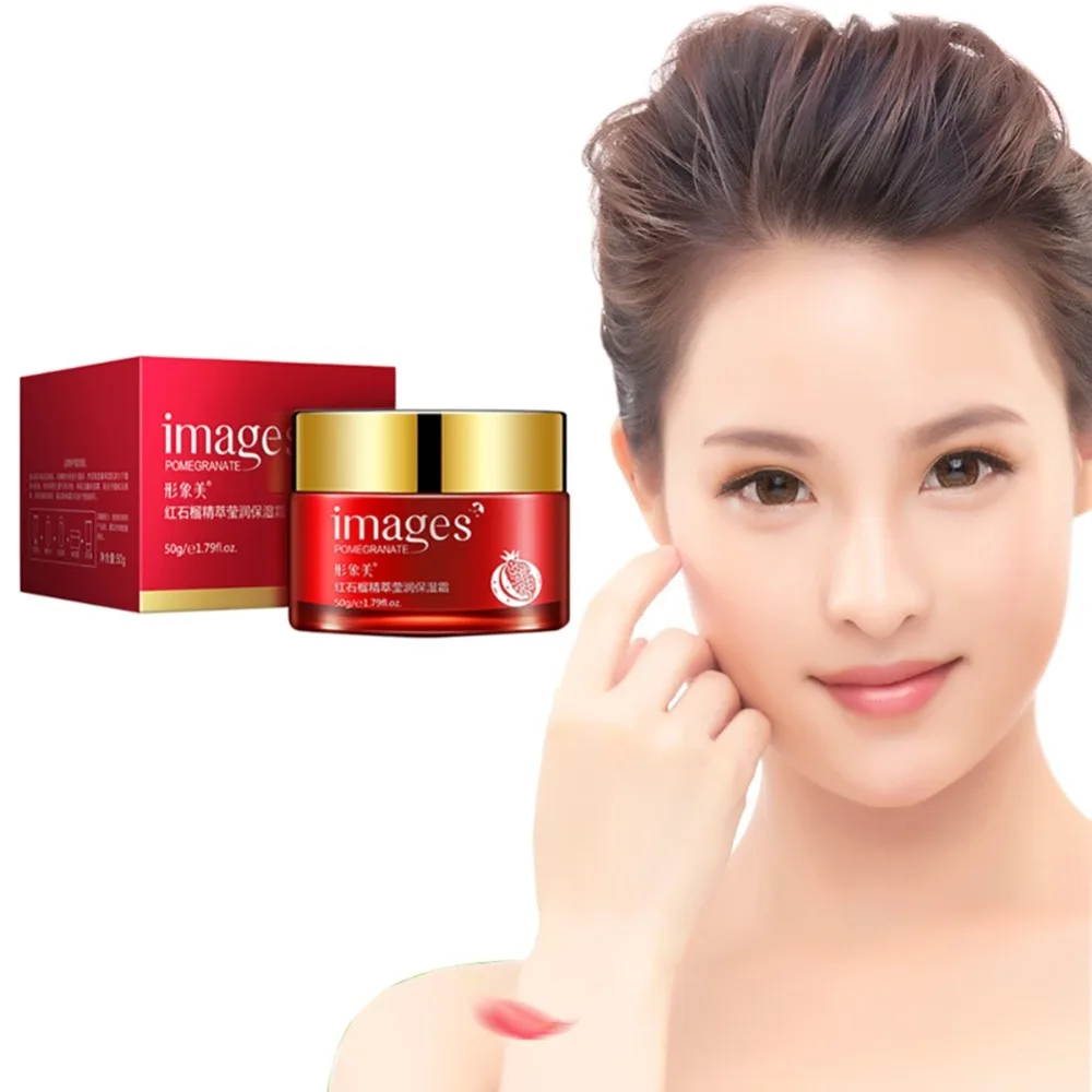 Горячая Распродажа Красный гранатовый крем для лица с глубокой гиалуроновой