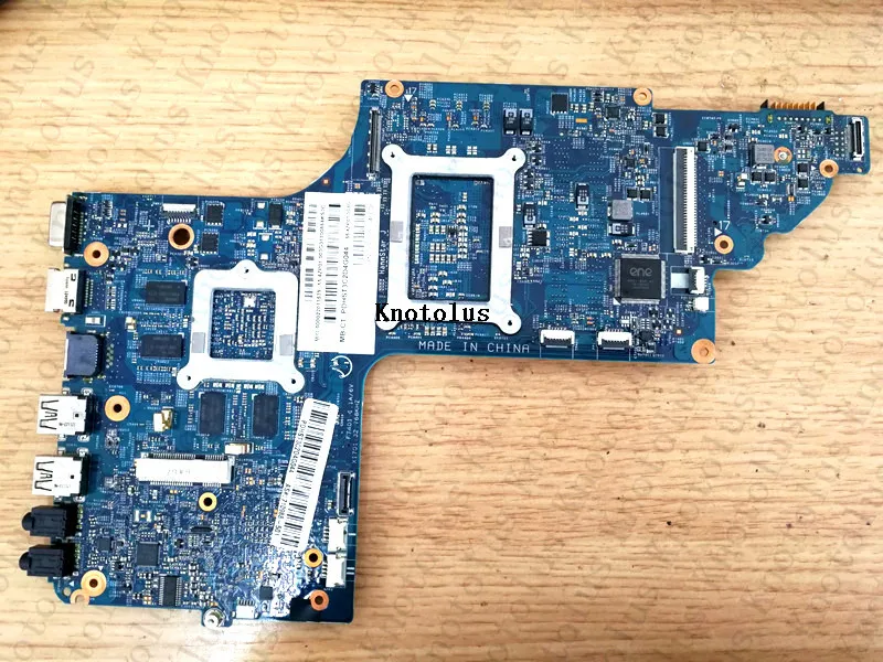 Материнская плата для ноутбука HP Pavilion DV6 710988 501 001 635M 2G бесплатная доставка 100%