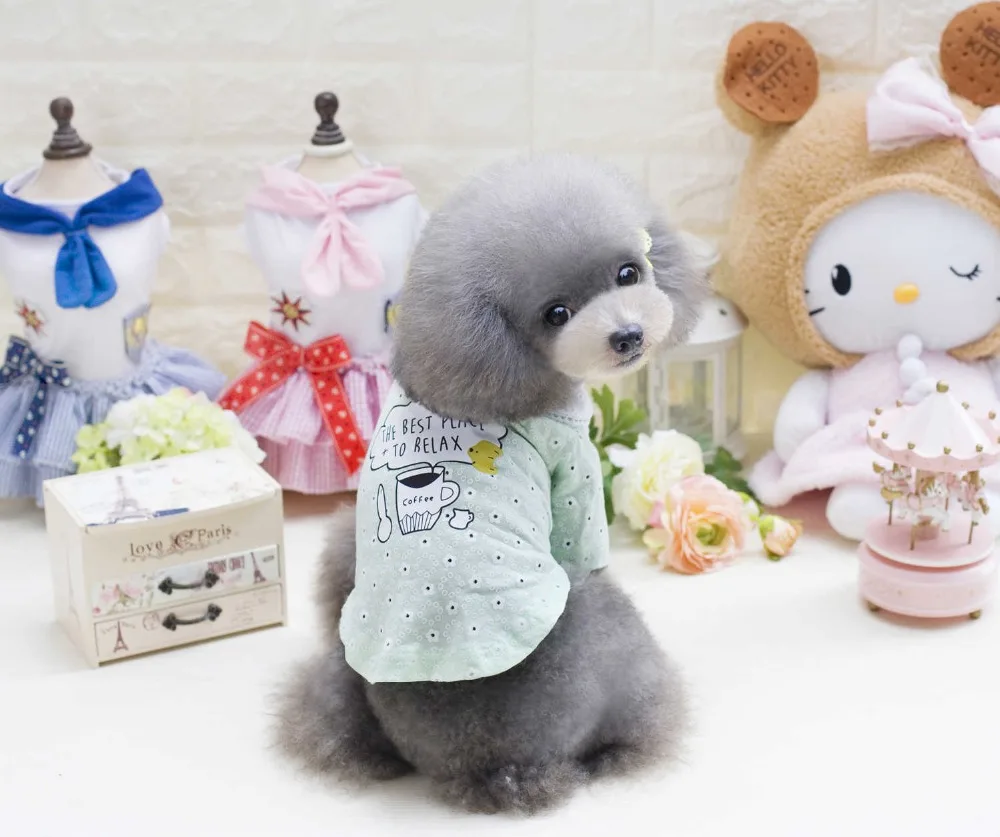 YP1714 новейшие рубашки для собак на лето дешевая одежда собака Чихуахуа товары