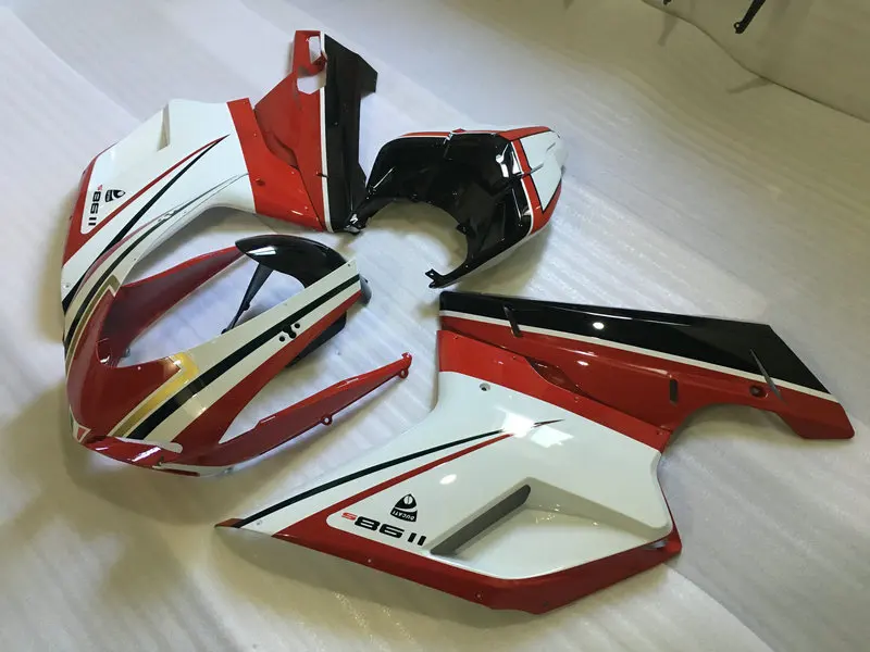 Комплект обтекателей под давлением для DUCATI 848 1098 07 08 09 10 11 1198 2007 2008 2009 2011 ABS