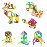 mini magnetic blocks 45pcs 3d magnetic building blocks set magnet tiles educational construction kit for children creative toys