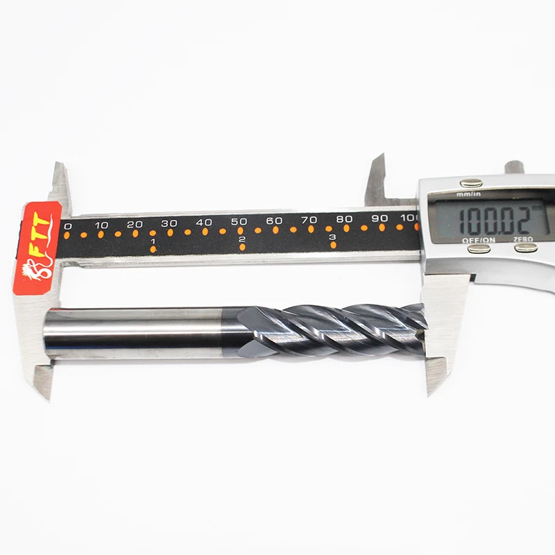 1 шт. HRC50 14 мм твердосплавные торцевые фрезы торцевая фреза D14X40LXD14X100L 4 канавки