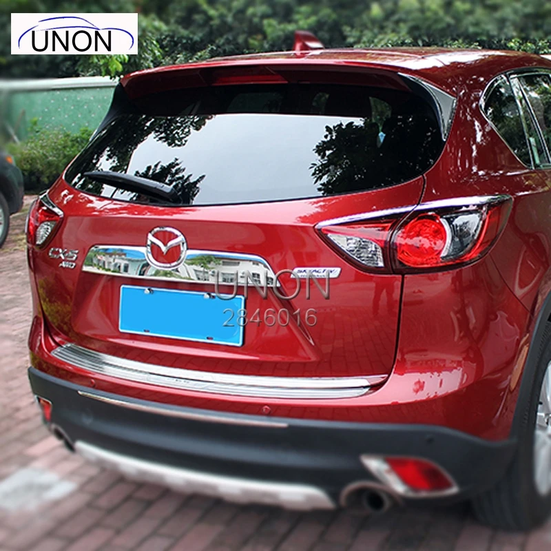 Подходит для 2013 MAZDA CX-5 CX5 хромированный задний светильник, задний светильник, крышка для век, крышка для бровей, декоративная рамка