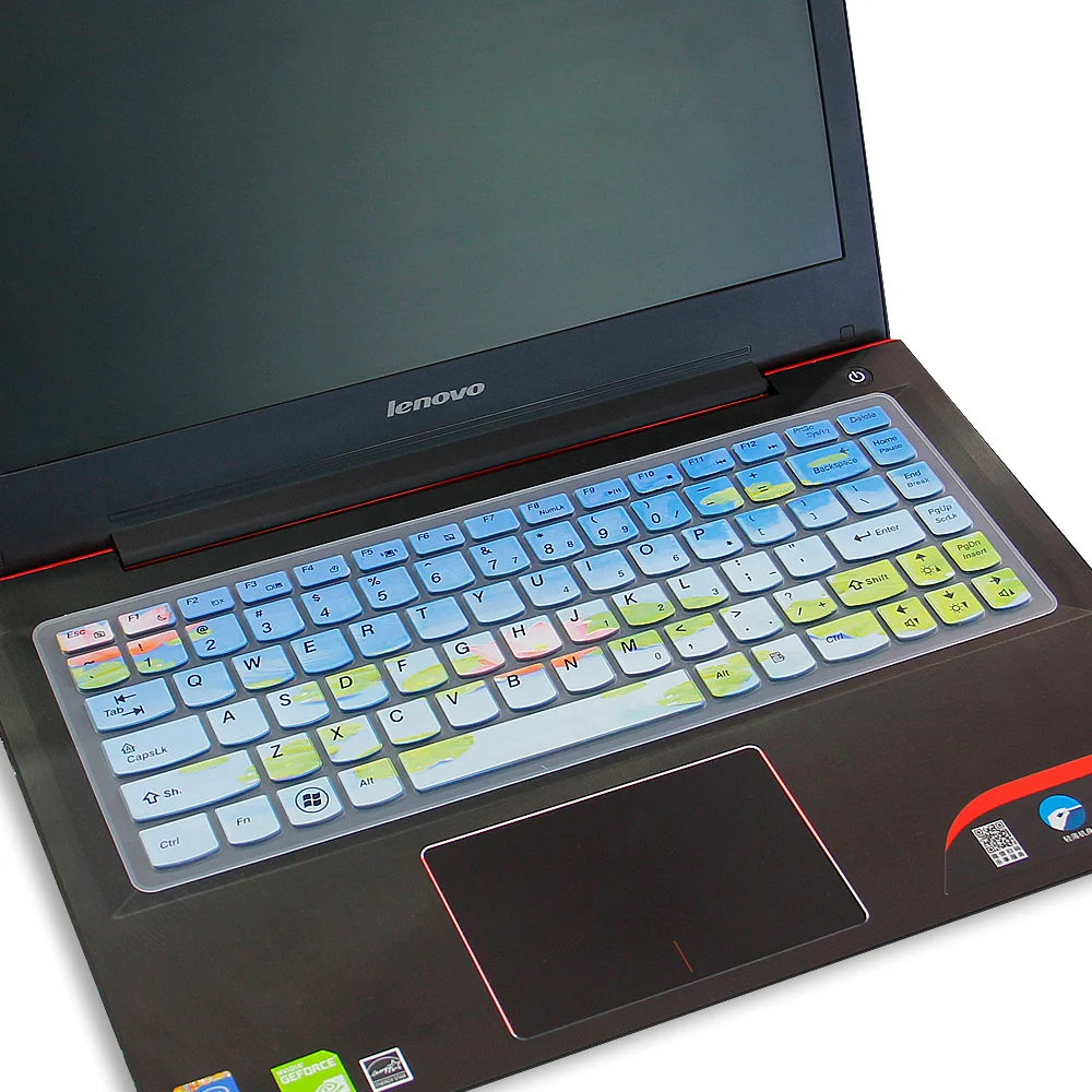 Силиконовая Защитная крышка для клавиатуры Lenovo 500S 14 U41 70 I5 6200U V1070 300 13 S410 U330P U430P