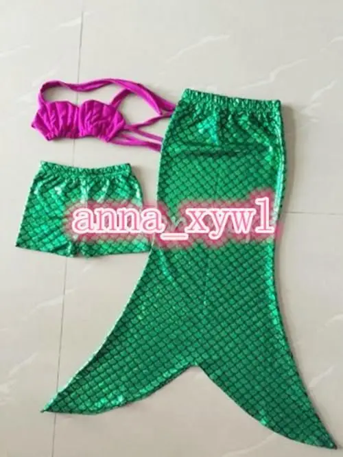 Коллекция 2016 года Ариэль хвост русалки платье принцессы маскарадный костюм