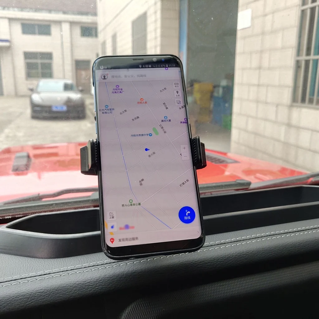 Черный Автомобильный держатель для телефона с поворотом на 360 градусов коробка