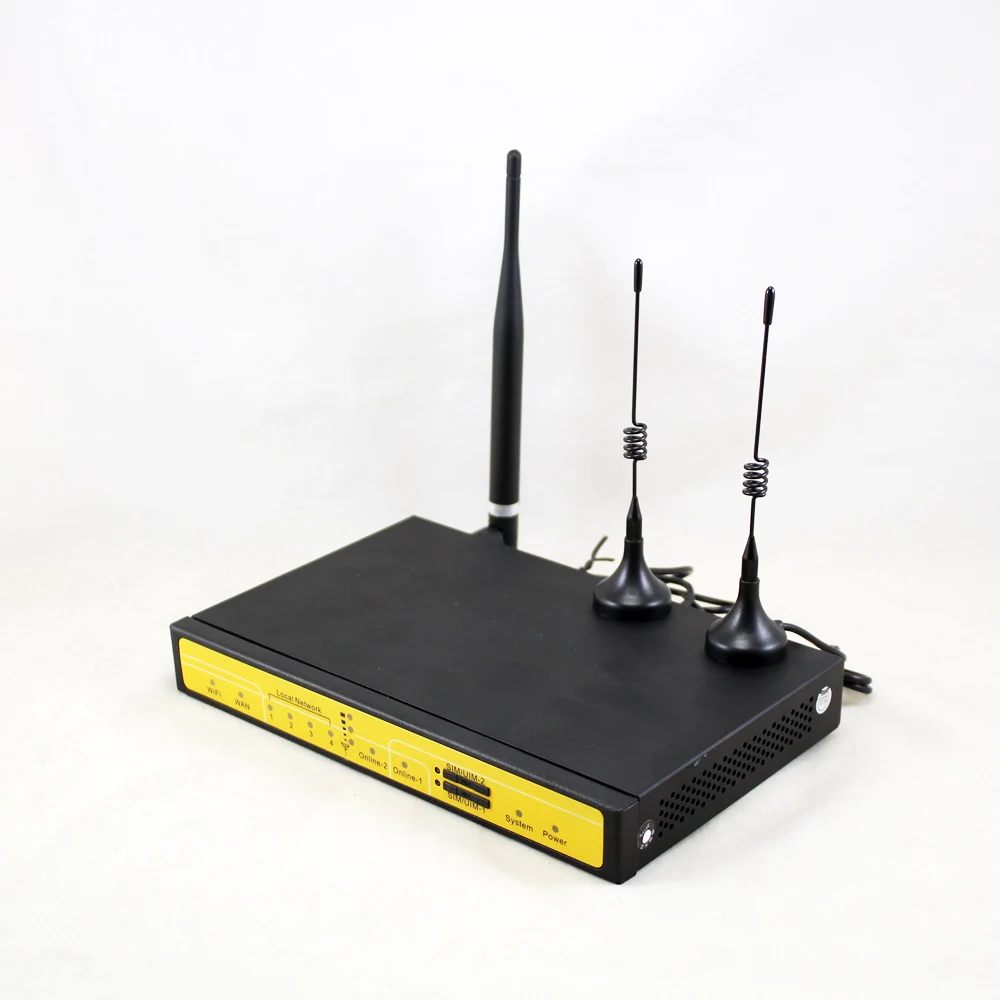 Бесплатная доставка Поддержка VPN F3846 LTE двухсимочный 4G маршрутизатор для