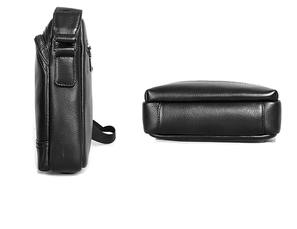 Cobbler Legend Genuine Leather Bag High Quality Shoulder Handbag Crossbody Bags for Men Messenger Black Luxury Brand Sling Bag