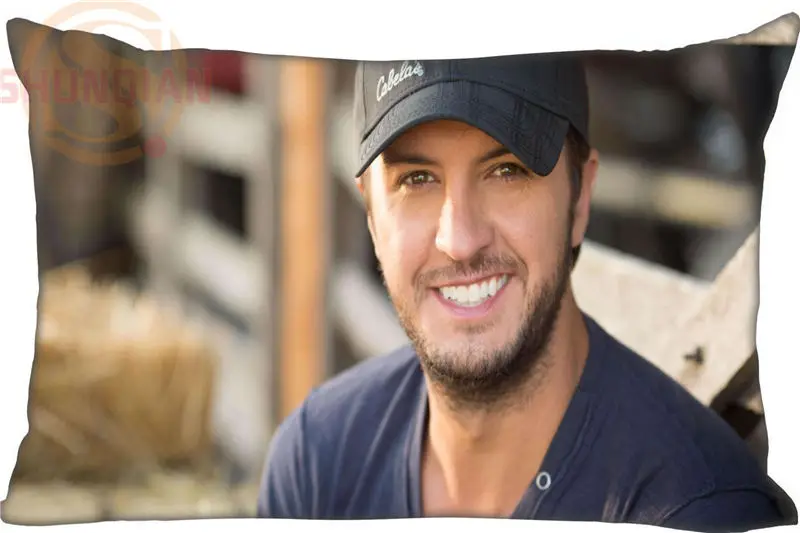 Luke Bryan Rectangle Pillowcases Hot Sale Best Nice Pillow Cover Home Textiles Decorative Pillowcase Custom | Дом и сад