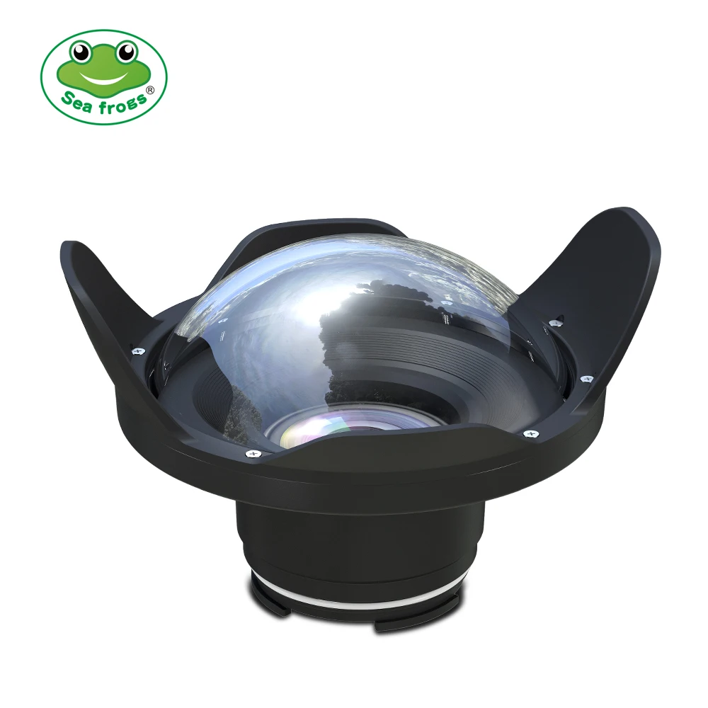 Seafrog 6 дюймов сухой купол порт для Meikon беззеркальных корпусов V.4 40 м 130 футов аксессуары для подводной фотографии для Fujijfilm Canon