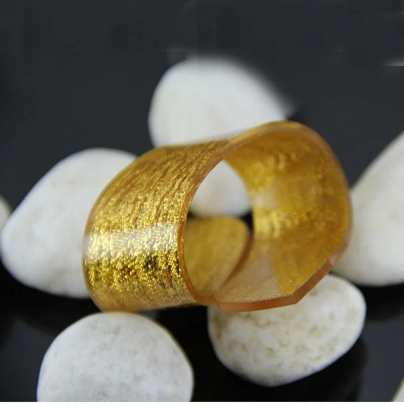 200 шт. серебряные/золотые акриловые кольца для салфеток|napkin rings|acrylic napkin ringring |