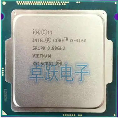 Двухъядерный процессор Intel Core i3-4160 I3 4160 3 60 ГГц Haswell 5 GT/s МБ SR1PK LGA1150 | Компьютеры и