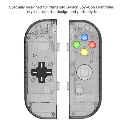 DIY Shell Case replacement transparent for joycon Joy-con switch Console L R Controller Repair parts | Электроника