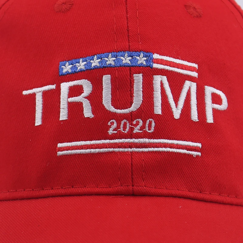 

Fashion president red cap Trump 2020 make America Great Again embroidery cotton baseball cap new trump hat high quality