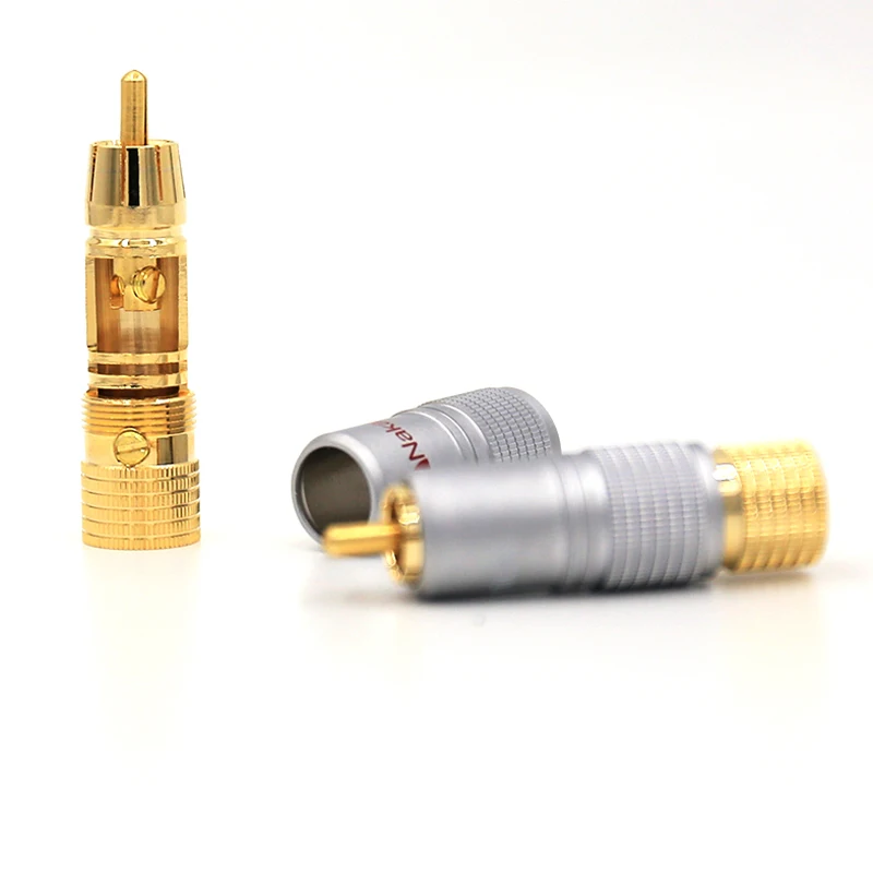 Аудиокабель с золотым покрытием Nakamichi разъем RCA 24K бесплатная доставка новинка
