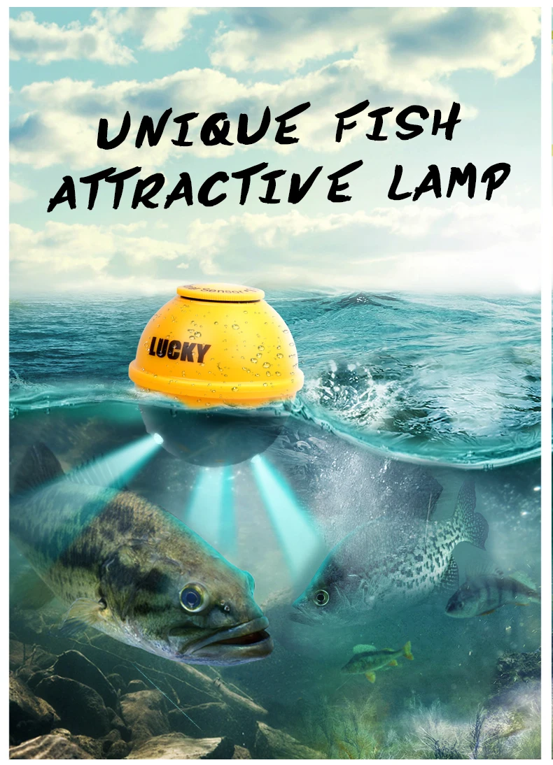 Lucky fishing finder, ff718lic-wla, эхолот для подводная камера для рыбалки, эхолот, эхолот 45 м/147 футов, эхолот