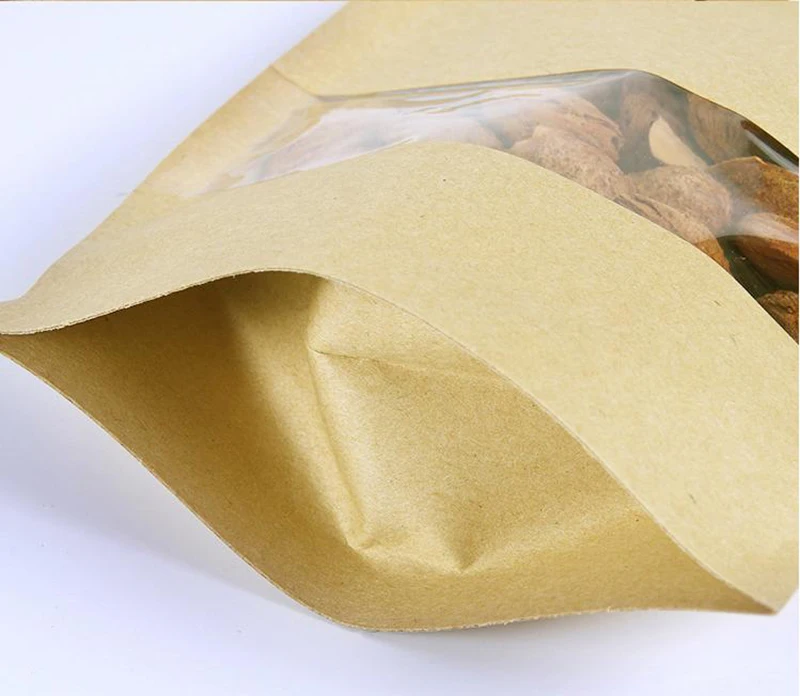 10 шт./лот крафт бумага Рождественский Подарочный пакет для чайного порошка орех