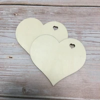 30 carved wood heart unfinished wooden heart cut outs wedding favors