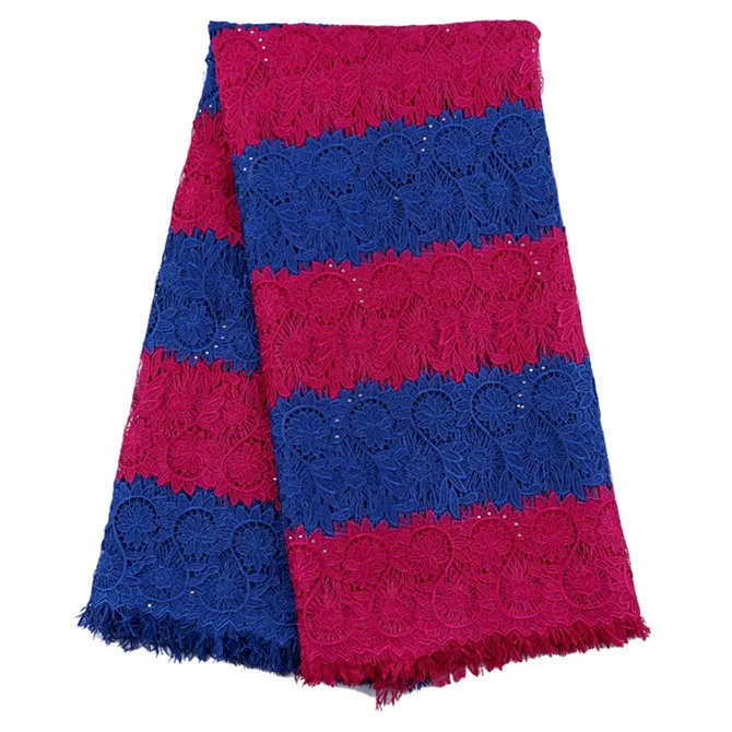 5 ярдов/шт наиболее популярные Королевский синий цвет и красный цветок