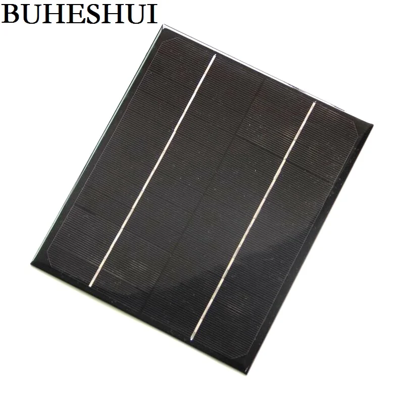 BUHESHUI 12V 6W Mini Solar Panels Power 9V Battery Charger Cell Diy Chager Education 200*170*3MM High Quality | Электроника