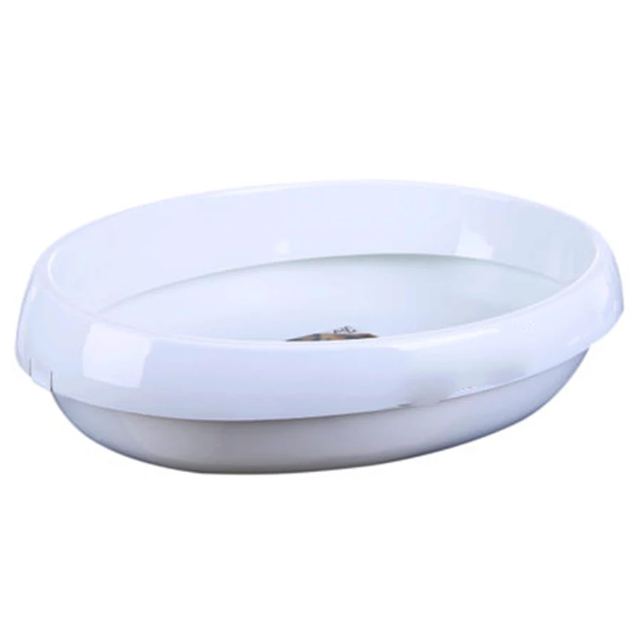 Resin Pet Potty Litter Box Cat Toilet Open Small Corner Training Cats Bedpan Trays Arenero Gato Clean Product 70Z1933 |