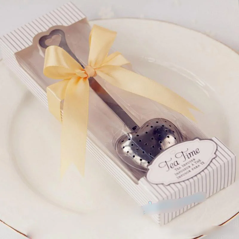 Горячее предложение ситечко с ручкой для душа чая инструмент в форме сердца