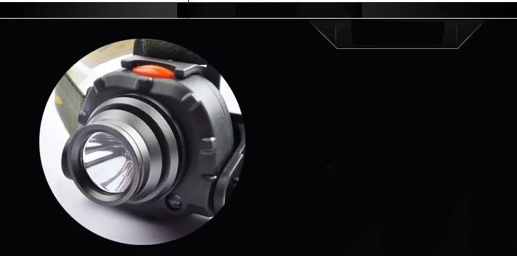 Портативный наружный Cree XPE Q5 500LM 3 режима 5 Вт AAA/18650 Пластиковый индукционный